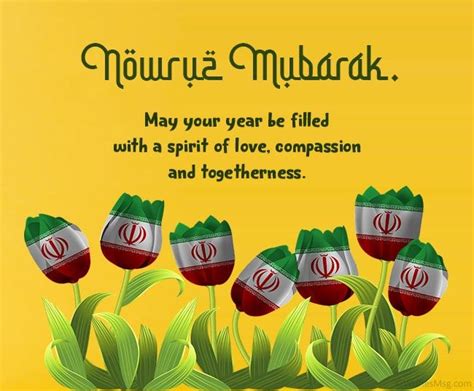 Nowruz Wishes and Greetings - Persian New Year | WishesMsg | Nowruz, Happy new year wishes, New ...