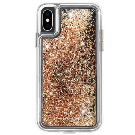 Case-Mate Apple iPhone Xs / X Waterfall Gold Case - Walmart.com