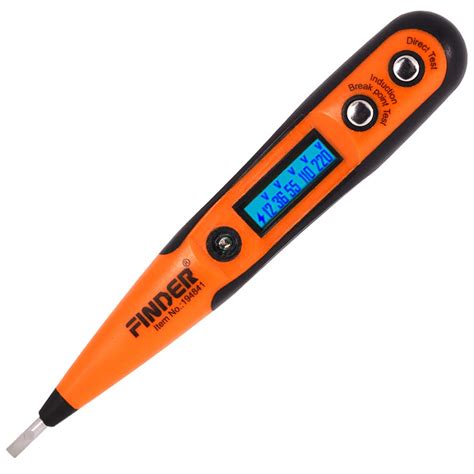 Buy Finder Digital Voltage Tester Pen 12V-220V DC & AC Voltage Detector ...