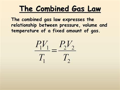 Gas Laws - Presentation Chemistry