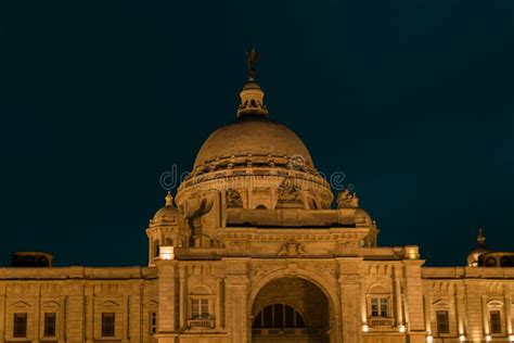 Victoria Memorial at Night . Stock Image - Image of calcutta, place ...