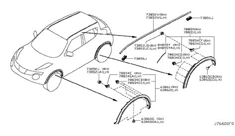 63860-1KA0A - Genuine Nissan Parts