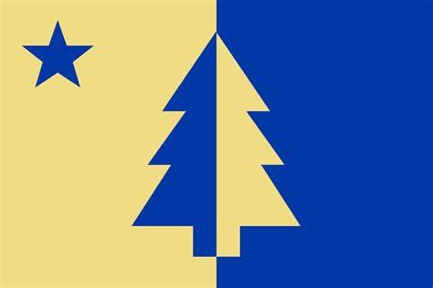 Redesign of the Flag of Maine - Revised : r/vexillology