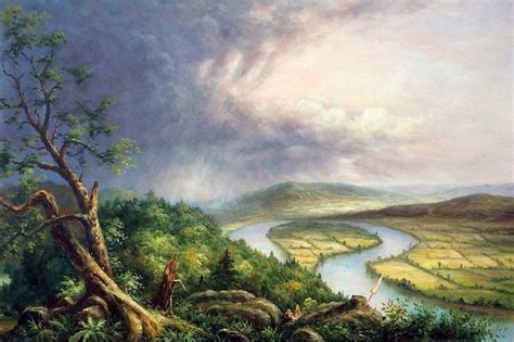 Thomas Cole Reproduction: The Oxbow Reproduction at overstockArt.com ...