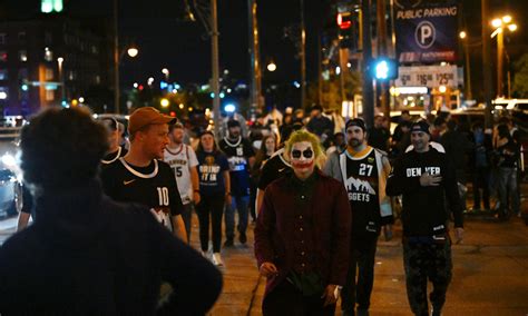 Denver Nuggets players and staff get all dressed up for Halloween