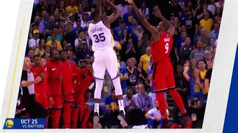 2017-18 Moments of the Year: Kevin Durant vs Toronto #warriors # ...