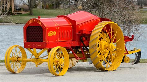 Rare vintage farm tractor sold for $420,000 at multimillion-dollar ...