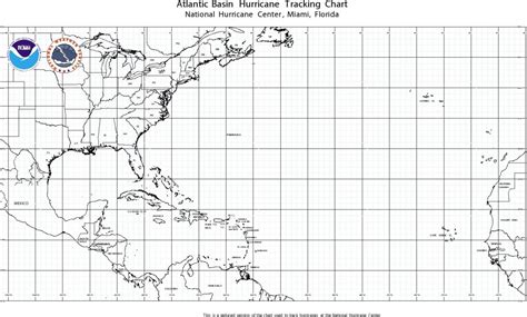 Current Hurricane Map Tracking Chart