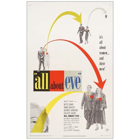 Lot # 4: ALL ABOUT EVE - One-Sheet (27 x 41 ); Very Fine on Linen