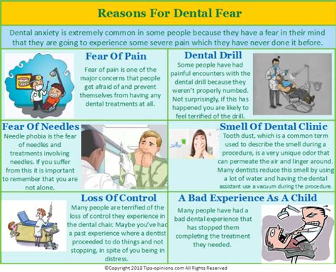 Common Conditions of Dental Anxiety and Dental Phobia | Latest Infographics