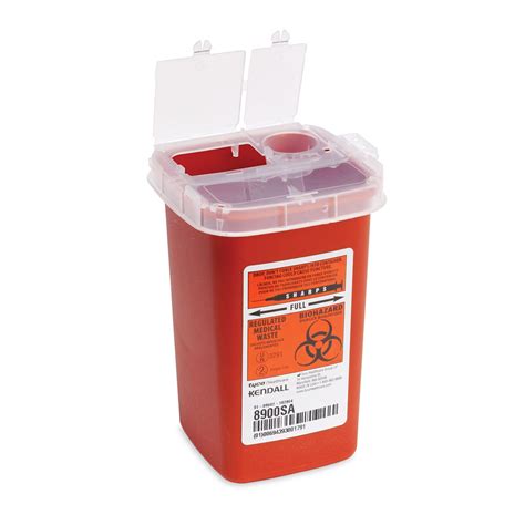 Sharps Container 1 Qt Biocontainer – CAVALA SCIENTIFIC