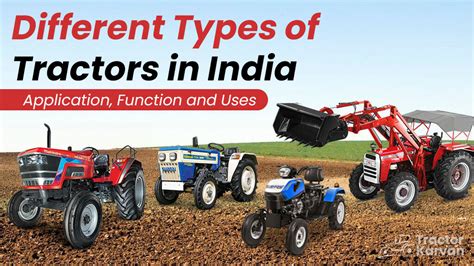 Types of Tractors in India - Uses & Benefits