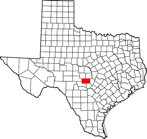 File:Map of Texas highlighting Gillespie County.svg - Wikimedia Commons