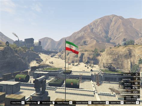 پایگاه نظامی ایران Iran's military base | GTA 5 Mods