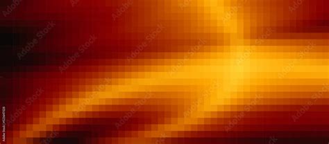 Vector pixel illustration. Orange pixel background. Design for ...