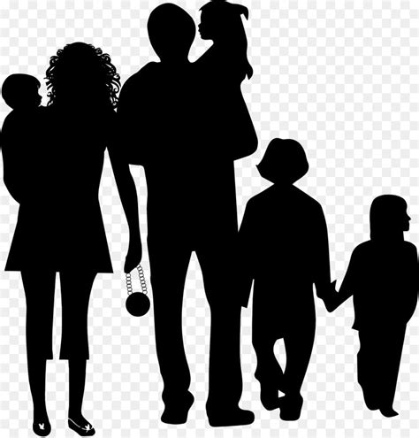 Silhouette Family Clip art - Family - Unlimited Download. Kisspng.com. | Silhouette, Silhouette ...