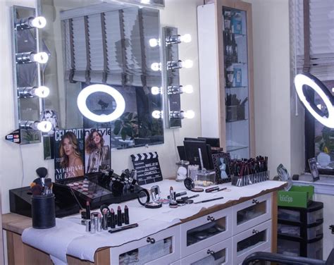 Here’s my makeup studio workspace in #BaysideNY You can probably see my ...