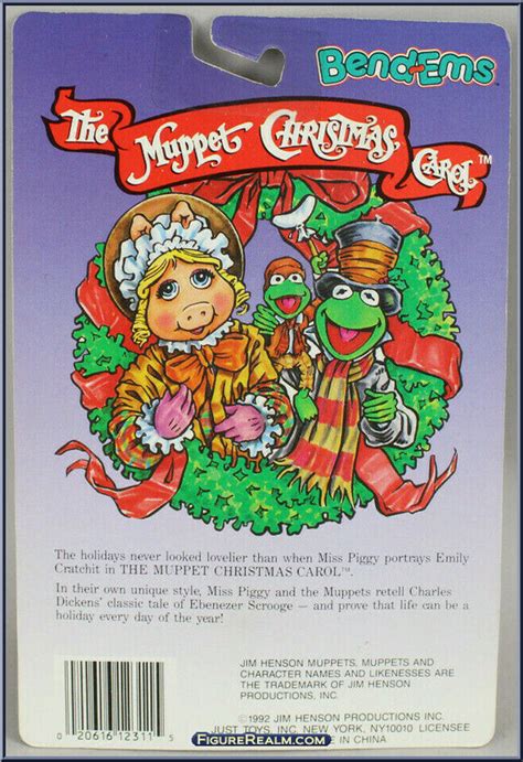 Miss Piggy (as Emily Cratchit) - Muppets - Bend-Ems - Just Toys Action Figure