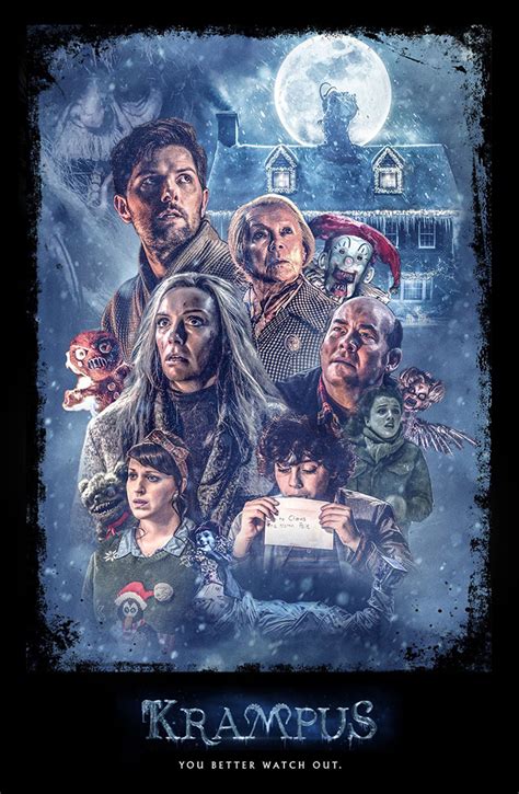 Krampus by Colm Geoghegan - Home of the Alternative Movie Poster -AMP-