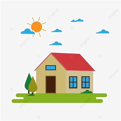 Home Sweet Rumah House, Home Stay, House, Rumah PNG and Vector with ...