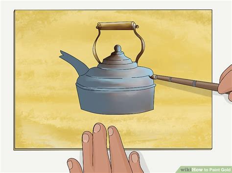 Simple Ways to Paint Gold: 13 Steps (with Pictures) - wikiHow