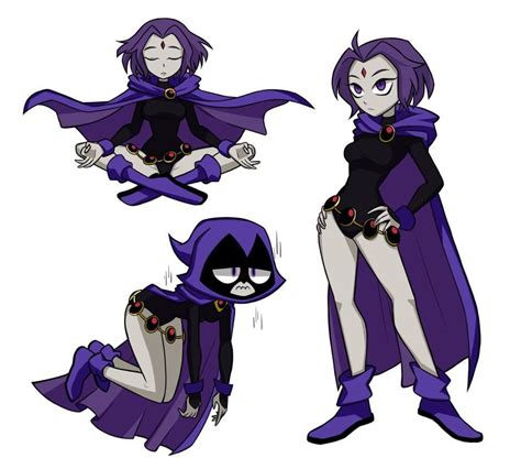 Raven Teen Titans Go, Teen Titans Fanart, Dc Comics Art, Comics Girls ...