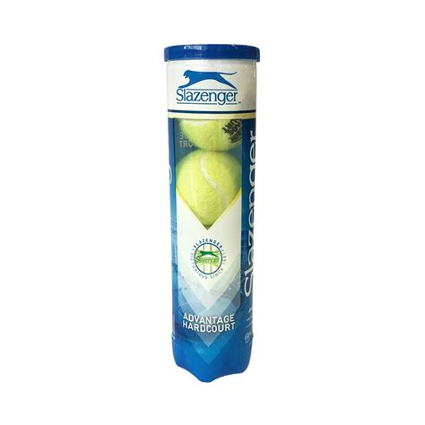 Slazenger Advantage Hardcourt Tennis Ball 4 Pack | BIG W