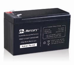 Mercury UPS Replacement Battery 7.5Ah 12V - Mercury Inverter | Buy Mercury Inverter and Battery ...