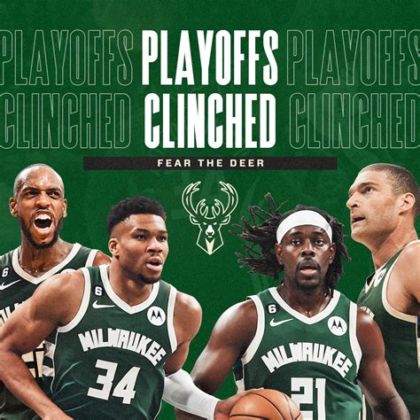 Milwaukee Bucks on Twitter: "We're in!! Next stop: playoffs!! https://t ...