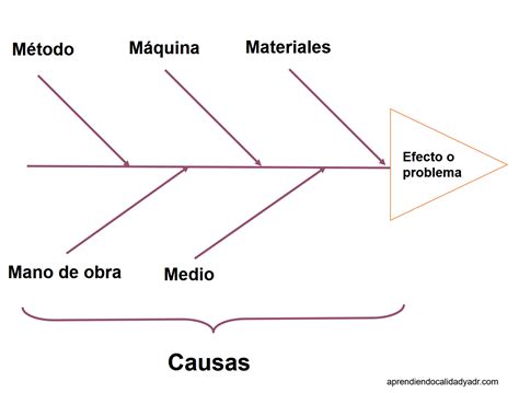 El diagrama causa-efecto - Calidad y ADR