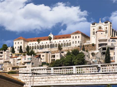 Overview of Mount Tabor with the Famous Church of the Transfiguration ...