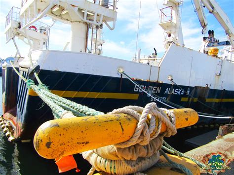 Golden Alaska Seafoods, M/V Golden Alaska 305 ft. Processing Vessel, Bering Sea, Aleutian Chain ...