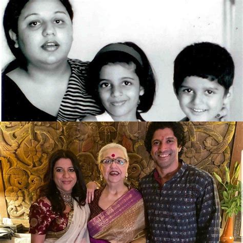 Farhan Akhtar and Zoya Akhtar’s Pictures with Their Mother are Winning ...