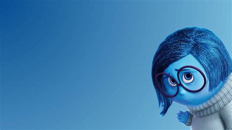 Download Inside Out Sadness Pixar Wallpaper | Wallpapers.com