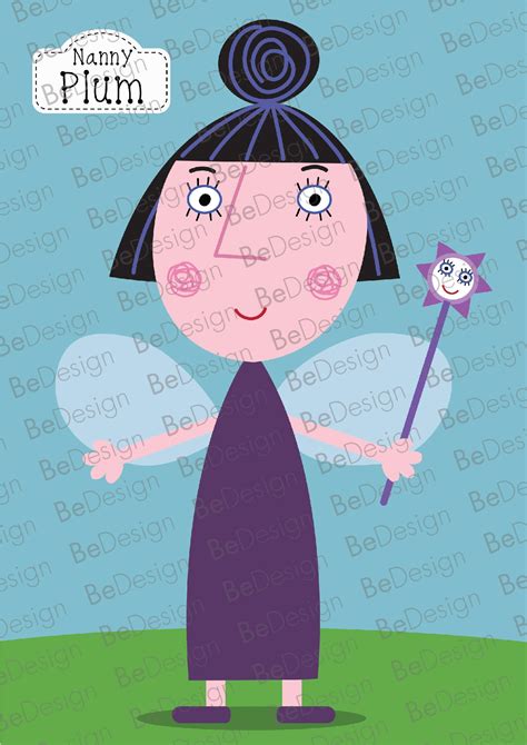 Nanny Plum and Wise Old Elf From Ben and Holly Little Kingdom - Etsy UK