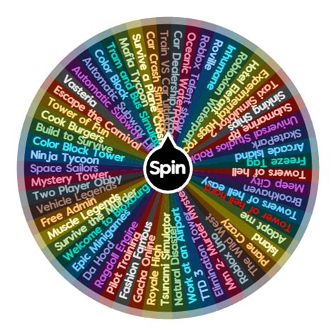 Roblox Games! | Spin the Wheel - Random Picker