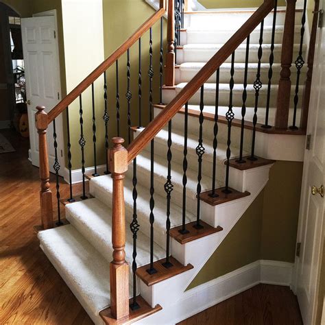 Single Ribbon Wrought Iron Baluster - Affordable Stair Parts – Affordable Stair Parts®