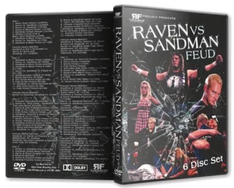 SANDMAN VS RAVEN en ECW 6 DVD Set, Extreme Championship Wrestling The ...