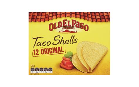 Old El Paso Taco Shells 12 Original Box 135 grams - Reviews | Nutrition ...