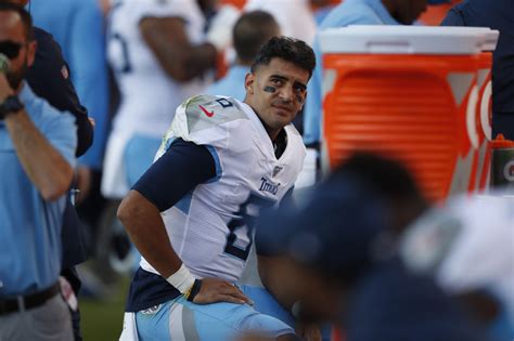 Marcus Mariota benched during Tennessee Titans’ loss to the Denver ...