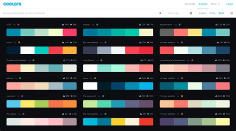 Coolors - Super fast color schemes generator for cool designers | Product Hunt