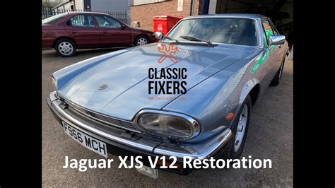 1988 Jaguar XJS V12 Restoration Project - YouTube