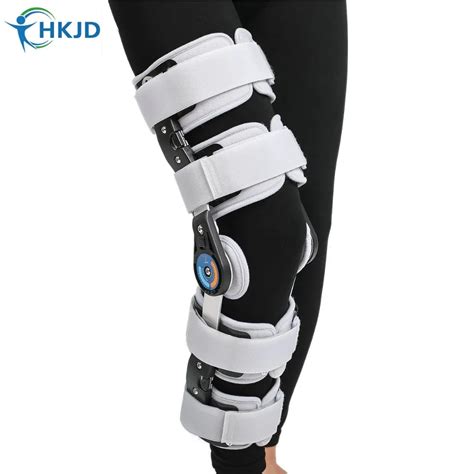 Aliexpress.com : Buy Orthopedic Hinged ROM Adjustable Sports Knee Brace Support Splint ...