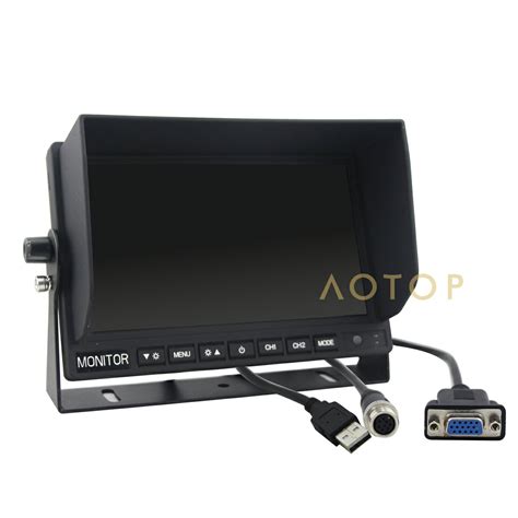 7inch Car Monitor with Touch Screen,VGA, USB