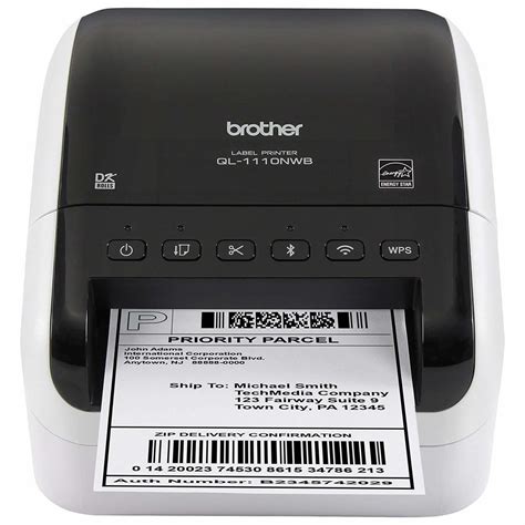 Brother QL-1110NWB Wide Format, Professional Label Printer with Multiple Connectivity Options