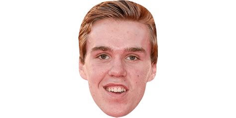 Connor Mcdavid (Smile) Celebrity Mask - Celebrity Cutouts