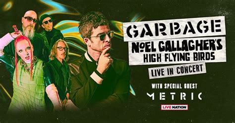 Noel Gallagher’s High Flying Birds and Garbage Announce 2023 Summer ...