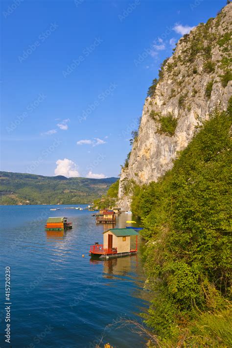 River Drina - national nature park in Serbia Stock Photo | Adobe Stock