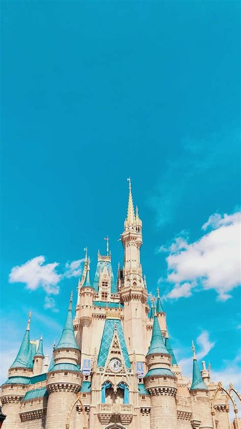 Disney Castle Wallpaper | Disney background, Disney world castle, Disney cinderella castle