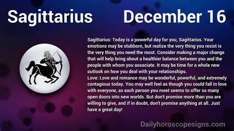 Sagittarius Daily Horoscope: December 16, 2014 | Aquarius horoscope ...